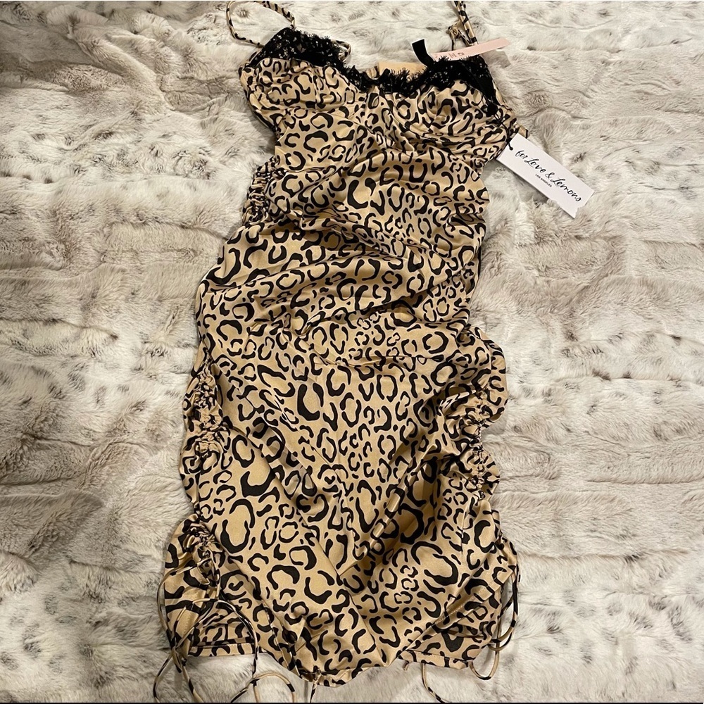 For Love & Lemons Frankie Mini Dress XS NWT - Picture 8 of 13